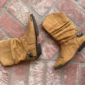 Vintage Zodiac Slouch Boots